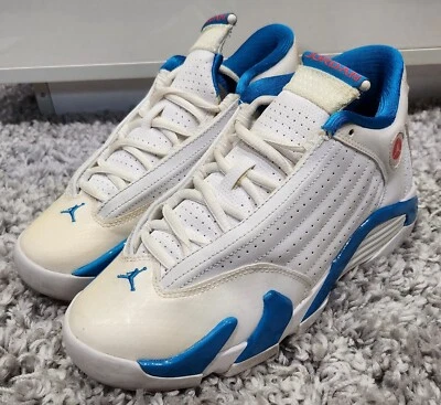 Nike Air Jordan 14 XIV Retro Azul Neptuno GS 467798-107  Foto 1 de 4