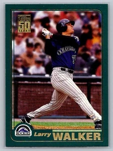 2001 Topps Larry Walker #655 - Picture 1 of 2