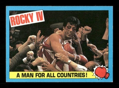 1985 Topps Rocky IV 65 Sylvester Stallone BXCP54 - Image 1 of 2