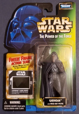 Marco Kenner Star Wars Power Of The Force Garindan Freeze 1997 de colección Foto 1 de 4
