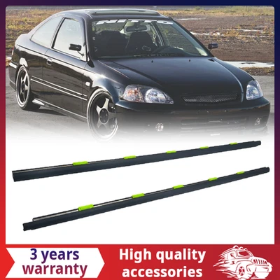 NEW Pair Door Window Weather Molding For Honda Civic 1996-2000 72410-S03-003 Foto 1 de 4