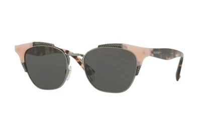 Valentino 0VA4027-506287  Sunglasses-Opal Pink Frame,Grey Lens 51-18-140 NEW - Image 1 of 4
