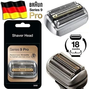 For Braun Combo Pack 94M Replacement Shaving Part Shaving Head for Series 9 Pro & Series 9 - Picture 1 of 8