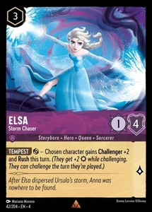 Elsa - Storm Chaser (042) Ursula's Return Disney Lorcana - Imagen 1 de 1
