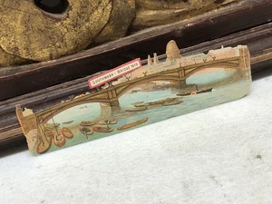 Victorian Die Cut Southwark Bridge Scrap - L24 - Picture 1 of 6