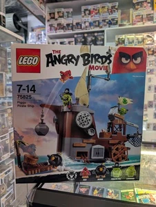 LEGO 75825 Angry Birds Movie Piggy Pirate Ship Red Bomb Pirate Pig and Leonard - Picture 1 of 2