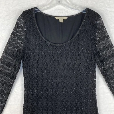 Vestido Jonathan Martin para mujer 10 Whimsigoth negro de encaje elástico transparente hada gótico Foto 1 de 4