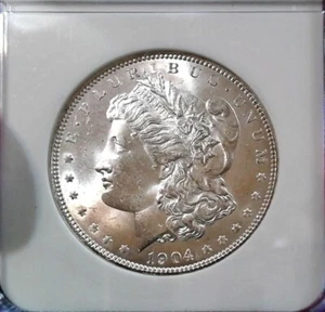 BEAUTIFUL, "1904-O", "NGC", "MS-64", MORGAN DOLLAR, REFLECTIVE SURFACES. - Picture 1 of 8