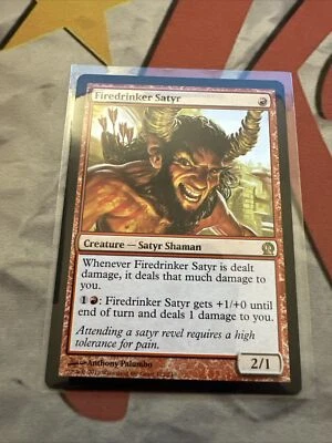 MTG Firedrinker Satyr Theros 122/249 Regular Rare - Image 1 of 2