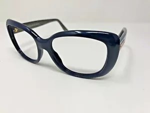 Jimmy Choo KALIA/S EN9 56-17–140 Navy Blue Full Rum Italy Frame Only U180 - Picture 1 of 9