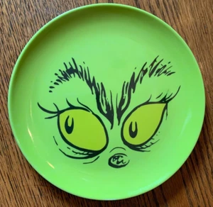Plato de Melamina Bioworld NUEVO The GRINCH 8" - Imagen 1 de 1