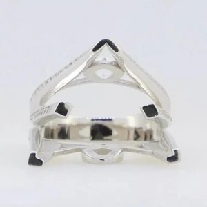 Trillion 20x20MM Semi Mount Wedding Cocktail Ring Blank Setting 925 Silver US 7 - Picture 1 of 8