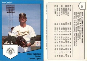 Bruce Walton 1989 ProCards Minor League Team Sets #1546 RC Card Tacoma Tigers - Picture 1 of 1
