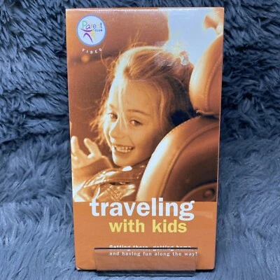 Traveling With Kids VHS Tape 2000 Parent Club Family Trips Techniques Sealed - Image 1 of 4