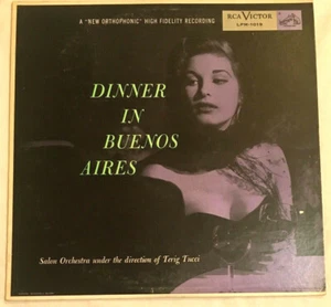 TERIG TUCCI Dinner In Buenos Aires 50's RARE LATIN AMERICAN Argentina SAMBA Folk - Picture 1 of 4