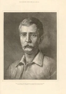 Henry Morton Stanley, first Governor of the new Free State of the Congo 1885 - Picture 1 of 2
