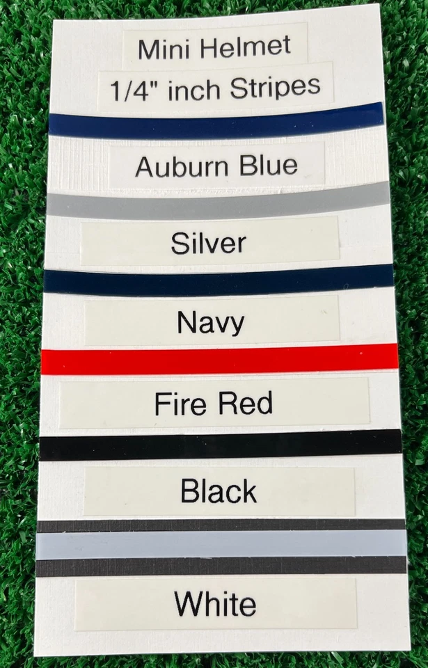 MINI CASCO RAYA - 1/4" PULGADAS ANCHO Foto 1 de 1