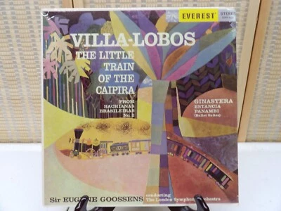 Sealed - Villa-Lobos, The Little Train of the Caipira, Ginastera, Goossens LP - Image 1 of 2