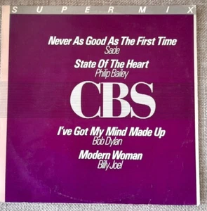Sade / Billy Joel / Bob Dylan / Philip Bailey 12" CBS Brazil promo VG+/VG+ 1986 - Picture 1 of 3