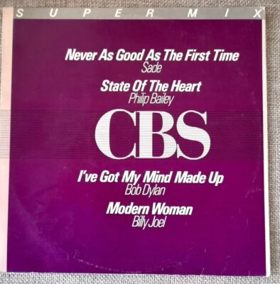 Sade / Billy Joel / Bob Dylan / Philip Bailey 12" CBS Brazil promo VG+/VG+ 1986 - Image 1 of 3