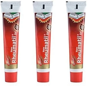 Ayurvedic Dabur Rheumatil Gel for joints pain and swelling 30gm pack of 3 tube - Picture 1 of 20