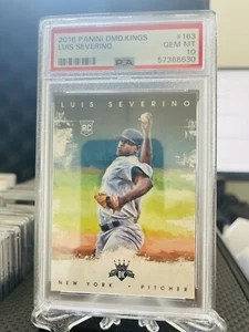 2016 Panini Diamond Kings Rookies Luis Severino #163 PSA 10 RC 💎GEM MT LOW POP - Picture 1 of 2