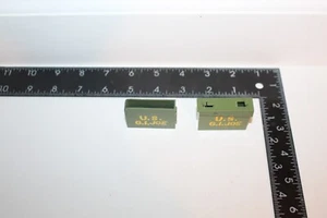 Vintage 1960s G.I. Joe ammo box - no ammo included lot of 2 As-Is GI Joe - Picture 1 of 15