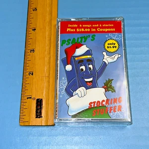 Psalty's Stocking Stuffer Christian Music Cassette Tape Christmas Songs Sealed - Picture 1 of 4