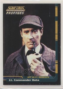2000 Skybox Star Trek: The Next Generation Profiles Data Lt Commander #48 2w2