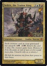 Magic Gathering MTG Sedris, The Traitor King Shards of Alara Free S/H
