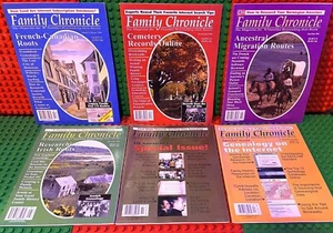 Family Chronicle Magazine 2001 Alle 6 Ausgaben Friedhof Schallplatten irische Wurzeln ++ - Bild 1 von 7