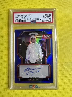2022 Prizm Nate Diaz Blue perfect 👊 - Image 1 of 2