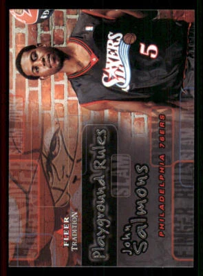 2002-03 Fleer Tradition Playground Rules #17 John Salmons - Image 1 of 2