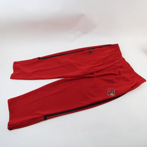 Louisville Cardinals adidas Aeroready Athletic Pants Men's Red/Black New Cover