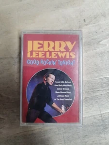 Vintage JERRY LEE LEWIS "GOOD ROCKIN' TONIGHT" CASSETTE New Sealed - Picture 1 of 7