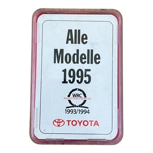 Quartett Kartenspiel Alle Modelle 1995 Toyota WRC Rallye Weltmeister - Picture 1 of 7