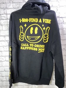 CHEMISTRY 😁 Men's Hoodie Pullover Athletic Long Sleeve Sweatshirts XL Black New - Picture 1 of 7