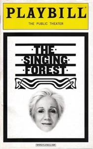 Spielzettel - Der singende Wald im öffentlichen Theater, von Craig Lucas - Bild 1 von 2