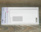 100 Stk Briefumschläge DIN lang mit Fenster selbstklebend weiß 110x220mm Minea