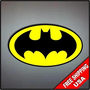 Batman DC Vinyl Decal Sticker Hood Vehicle Window Logo Comic Dark Knight Phone - Picture 1 of 1