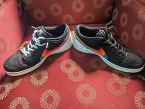 Size 9.5 - Nike Polaroid x Dunk SB Low Black - Picture 1 of 21