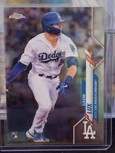 GAVIN LUX RC - 2020 Topps Chrome #148 - LOS ANGELES DODGERS - ROOKIE - Picture 1 of 2