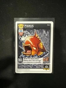 MapleStory iTCG Pianus Rare Boss 36/60 Thief Monster Near Mint Wizards Nexon - Picture 1 of 2