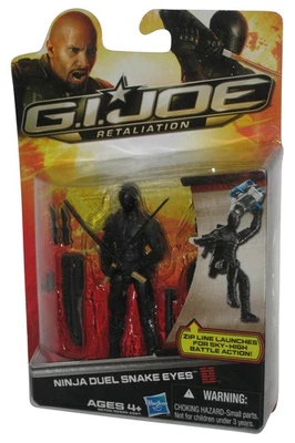 Figura Hasbro 3,75 pulgadas GI Joe Retaliation Ninja Duel Snake Eyes (2012) Foto 1 de 2