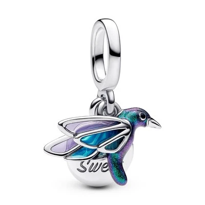 PANDORA Schmuck Charm-Anhänger Silber Kolibri 793746C01 - Bild 1 von 4