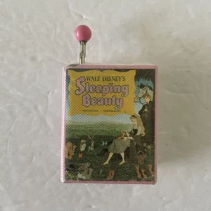 Vintage Disney La Bella Addormentata - Piccolo Music Box "ONCE UPON A DREAM" Vento per giocare - Foto 1 di 4