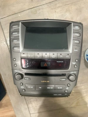 2006-2009 LEXUS IS250 IS350 NAVIGATION RADIO STEREO SCREEN HEADUNIT OEM COMPLETE - Image 1 of 4
