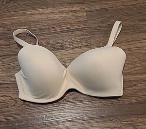 Wacoal How Perfect Wire Free T-Shirt Bra 852189 Color Sand Beige Size 34DD - Bild 1 von 9