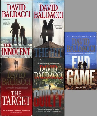 Will Robie Crime Thriller Hitman Lot of 5 Paperback by David Baldacci - Image 1 of 4