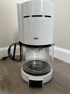 Cafetera de goteo Braun Aromaster tipo 4085 10 tazas con filtro probado funciona - Imagen 1 de 8